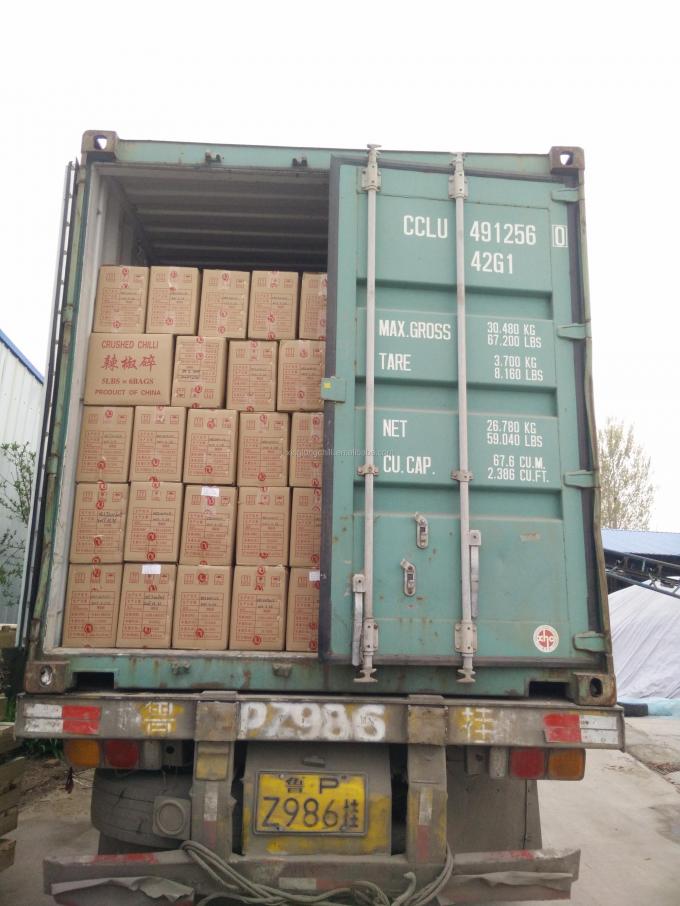 Neihuang desidratou a fábrica encarnado dos pimentões da pimenta