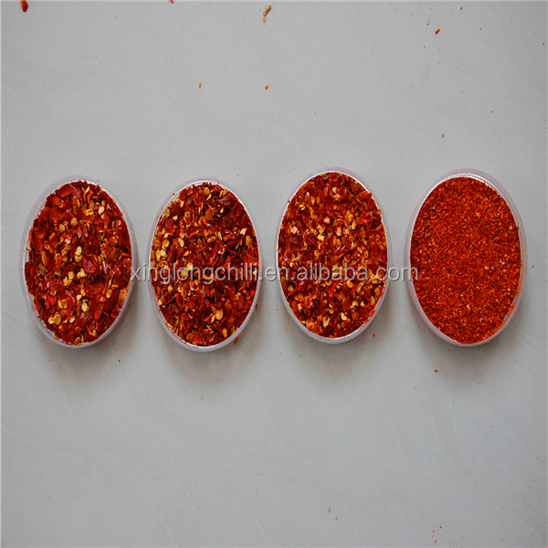 chillli vermelho secado esmagado/flocos dos pimentões