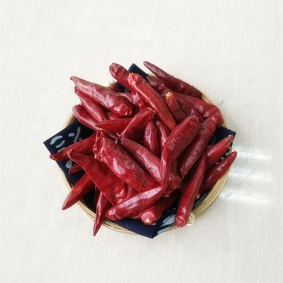 Pimentões vermelhos secos de Cayenne 4 - 7 cm sabor forte e picante