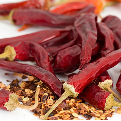 Especiarias vibrantes e doces de pimentão com teor de vitaminas