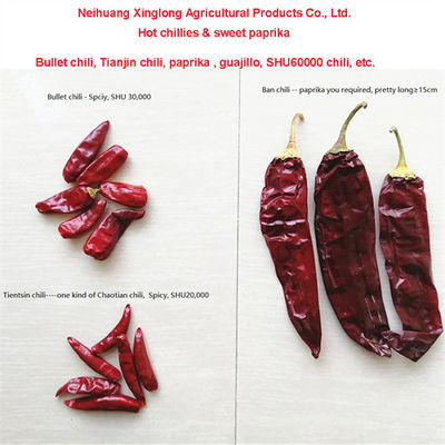 Pimenta vermelha picante seca 10-25 kg/saco 000-20 Scoville