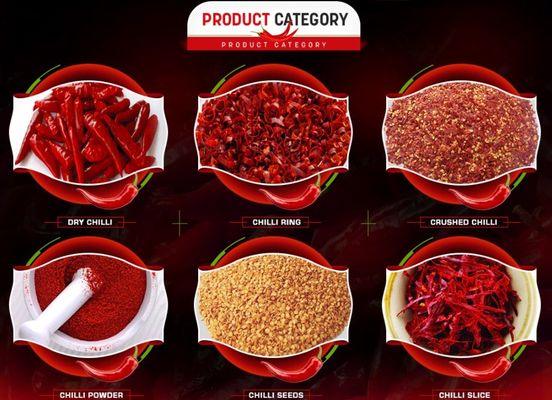 2% Taxa máxima de quebra Chilli de bala vermelha seca a ar com amostra e frete coletados
