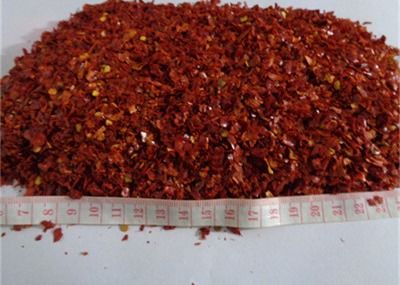 Flocos vermelhos anídricos esmagados grosseiros STST do Chile das pimentas