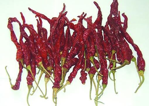 Xian Chilli Sundried SHU8000 secou a umidade vermelha das pimentas 8%