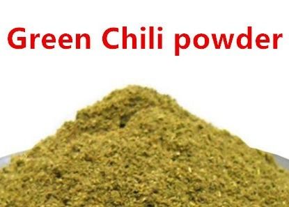Certificado HALAL pungente do pó 80M Green Chilli Powder da pimenta do Jalapeno