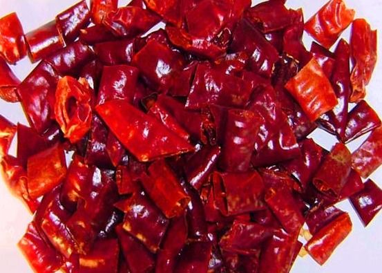 1.5CM secou a umidade esmagada Chili Pepper Flakes da pimenta vermelha 8%