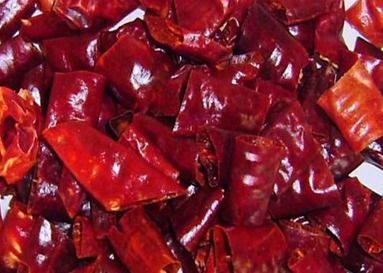 O pimentão anídrico Ring Pungent Crushed Dried Chili salpica classificado