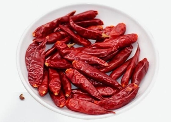 Classifique uma especiaria asiática ar pequeno Chili Pods For Ingredient secado