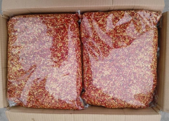10 flocos vermelhos pungentes 5-*8 da pimenta de KG/CTN engrenam 20.000 SHU Hot Chilli Crushed