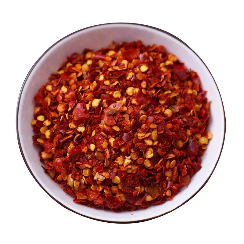 Extração de pigmento de cor com flocos de pimenta vermelha triturada Uma combinação vencedora