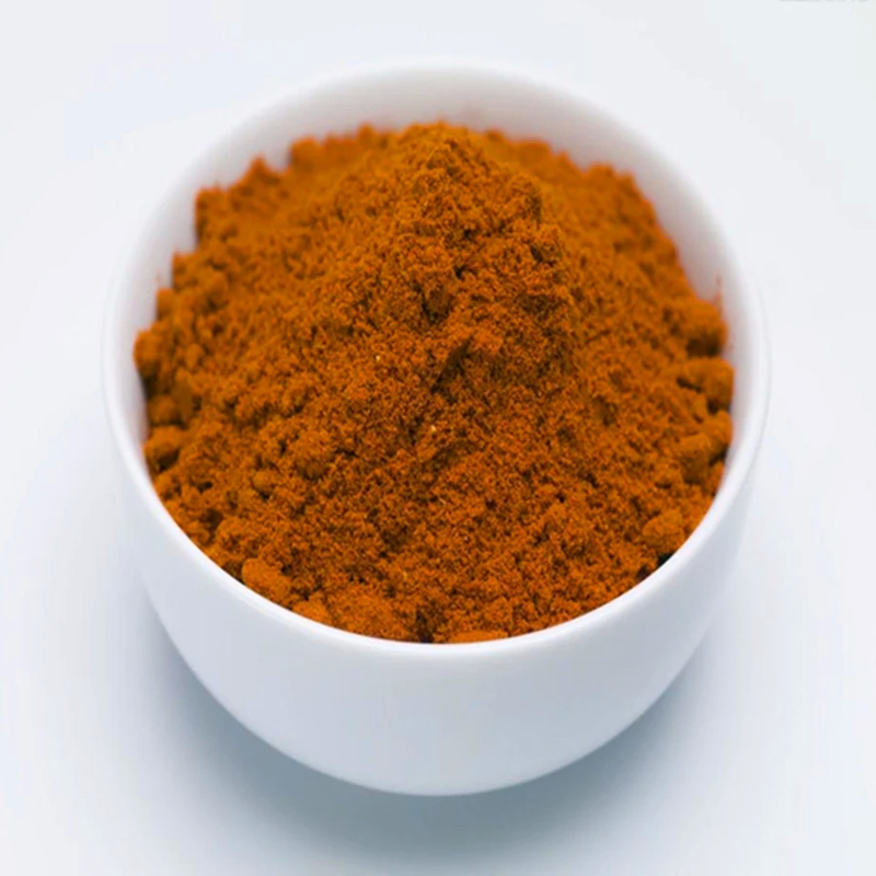 0-500shu, pimenta secada, especiarias e temperos em pó com sabor a pimenta doce.