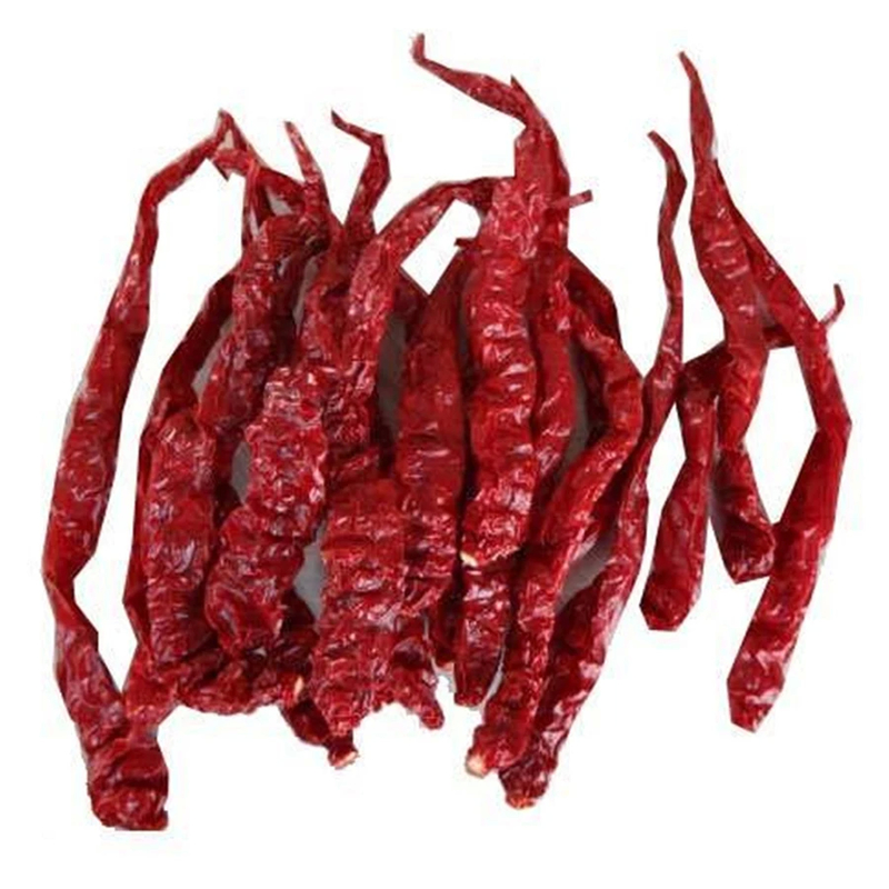 Pimenta orgânica desidratada com caule